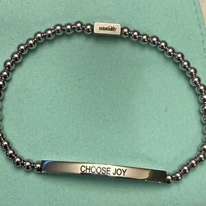 Silver Bracelet - Choose Joy